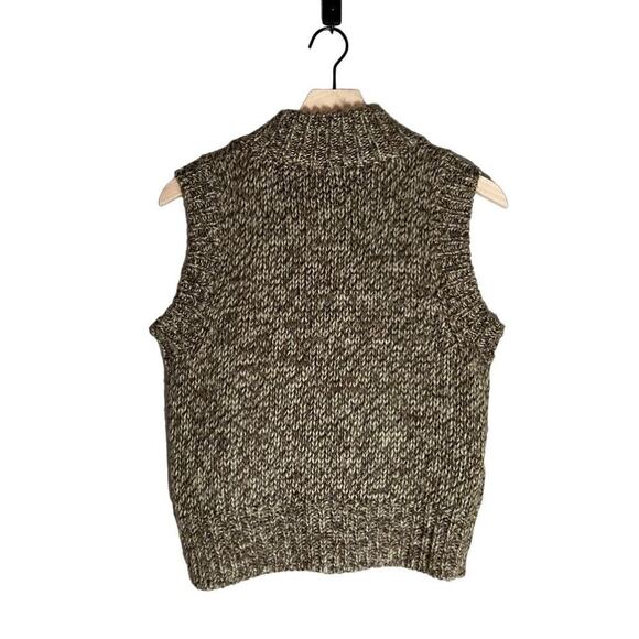 Sundance Zipper Front Vest in Brown/Beige Blend - Size S - Picture 2 of 7